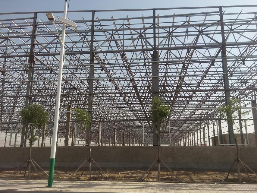 抚顺汽车工业厂房网架