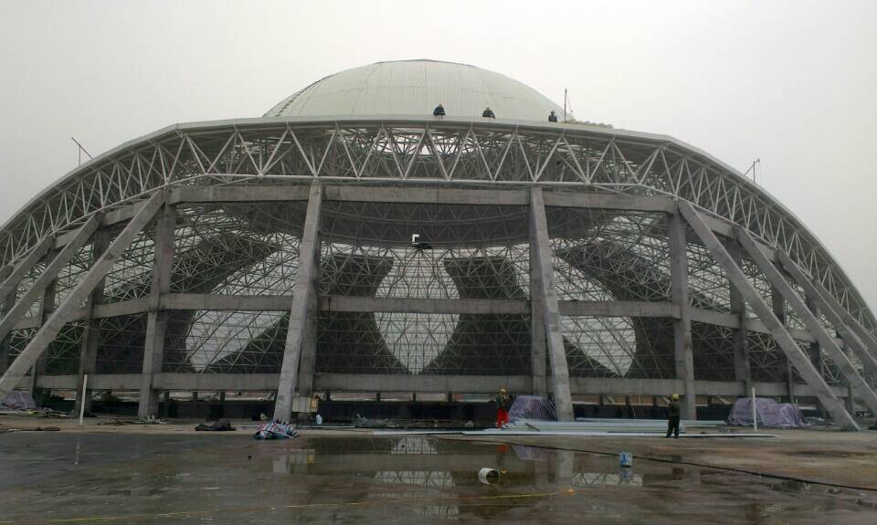 抚顺温泉馆网架工程